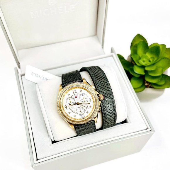 NWT MICHELE Belmore\' Swiss Quartz Casual Watch main image 7